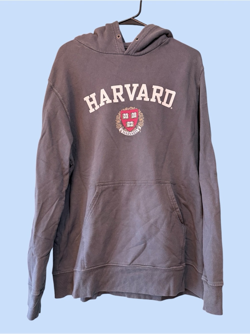 Reserved Charcoal Gray Pullover Hoodie